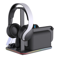 Station d'accueil pour console Switch 2 avec refroidissement, station de charge universelle NS, rangement pour cartes de jeu et support pour manette PRO/écouteurs