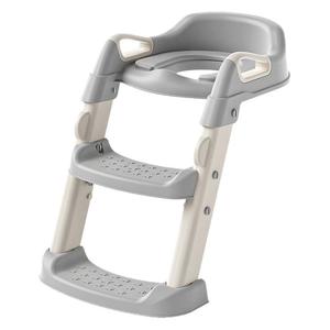 Siège de toilette pour bébé avec échelle et marchepied 37x39x40cm en PP pour enfants de 2 à 4 ans, aide à l'apprentissage de la propreté - Product Image 2