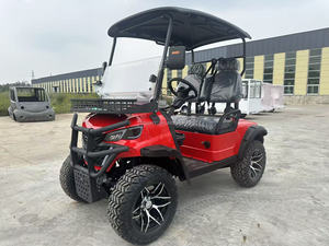 Voiturette de <span class=keywords><strong>golf</strong></span> électrique 2 places 60V avec châssis en acier, véhicule de patrouille certifié GCC pour le tourisme et la sécurité sur les campus - Product Image 4