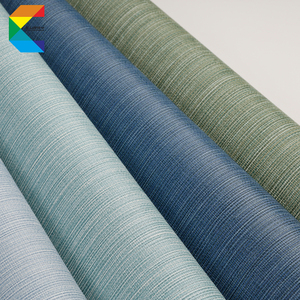 Papel Tapiz con Patrón <span class=keywords><strong>de</strong></span> Tejido <span class=keywords><strong>de</strong></span> Paja, Revestimiento <span class=keywords><strong>de</strong></span> <span class=keywords><strong>Pared</strong></span> <span class=keywords><strong>de</strong></span> PVC Ecológico, Ignífugo e Impermeable a Precio <span class=keywords><strong>de</strong></span> Fábrica para Proyectos - Product Image 3