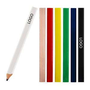 Custom Logo Flat Wood Carpenter Pencil Durable Woodworking Marking <b>Tool</b> for Construction Tradeshow Giveaways - Product Image 1