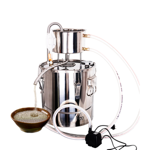 Equipo de Destilación de Rosas y Hidrosol, 10L 22L 36L 55L, Destilador Comercial Semiautomático con Bomba - Product Image 5
