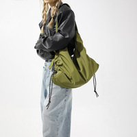 Sac Tendance 2024 Tendance Maintenant Vente Chaude Designer Dames Sacs À Main Hobo Sac Grand Fourre-Tout Toile Nylon Épaule Cordon Sac
