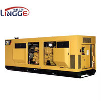 Generadores Diésel Silenciosos de 50Hz para Caterpillar, Trifásicos, 300KW/400KW/500KW KVA, 220V/380V, Leroy Somer 240V, Directo de Fábrica