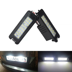 Éclairage de plaque d'immatriculation 3D0943021A LED blanc pour Porsche 911 Boxster Volkswagen Skoda Seat Type encastré - Product Image 4