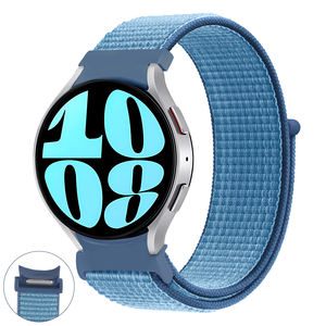 Cinturino in Nylon Eraysun per orologio Samsung Galaxy Watch 6 tessuto sportivo regolabile traspirante elastico orologio da polso cinturino - Product Image 6