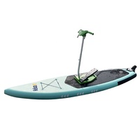 Pédale d'entraînement Paddle Board planche de sup gonflable debout planche de paddl avec pédales