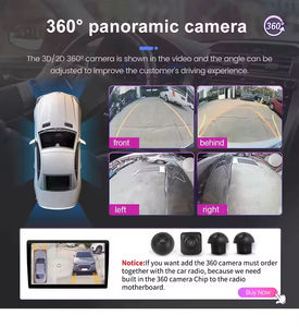 Radio de Auto <span class=keywords><strong>Doble</strong></span> DIN Hicbest de 7'/9''/10'' con Android, GPS, WIFI, BT, FM, <span class=keywords><strong>Doble</strong></span> USB, <span class=keywords><strong>Pantalla</strong></span> Dividida, Compatible con Cámara AHD, Venta al por Mayor - Product Image 3