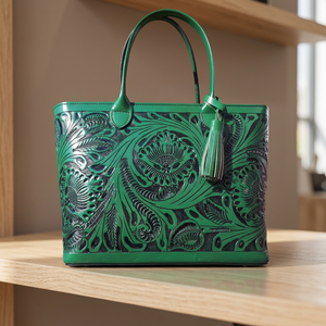 Sac à main pour femme en cuir véritable, durable, souple, léger, écologique, avec fermeture éclair, imperméable, grande capacité, bandoulière, BS - Product Image 6