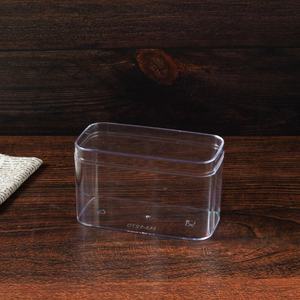 مربع بس حاوية تخزين كعكة التيراميسو صندوق معجنات موس حلوى حلوى طعام بسكويت حلو بملصق - Product Image 2