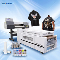 Imprimante DTF 24 pouces A1 haute vitesse 60cm pour t-shirts Machine à jet d'encre DTF 4 têtes d'impression I3200 pour vêtements