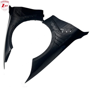 Aile avant en fibre de carbone sèche Z-ART 2021+ pour BMW <span class=keywords><strong>M4</strong></span>, aile ventilée en fibre de carbone préimprégnée pour BMW <span class=keywords><strong>M4</strong></span> G82 G83, aile avant à persiennes - Product Image 1