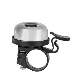 Sonnette de vélo argentée universelle pour vélos de montagne et de route, son fort, klaxon de vélo pour enfants - Product Image 1
