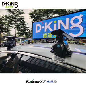 Écran LED double face pour voiture, écran LED extérieur P2, écran LED pour taxi, bus, voiture privée, panneau LED vidéo publicitaire - Product Image 5