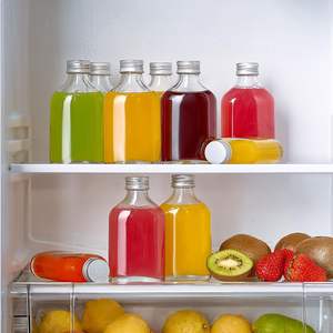 Frasco Mini Botellas <span class=keywords><strong>de</strong></span> <span class=keywords><strong>licor</strong></span> Frasco <span class=keywords><strong>de</strong></span> vidrio <span class=keywords><strong>de</strong></span> 6 oz Botellas pequeñas para líquidos Botellas <span class=keywords><strong>de</strong></span> vidrio pequeñas para jugo <span class=keywords><strong>casero</strong></span> Salsas Jarabes <span class=keywords><strong>de</strong></span> aceite - Product Image 3