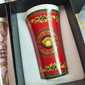 Vase à fleurs en céramique contemporain de luxe pour mariage Décoration de maison écologique - Product Image 5