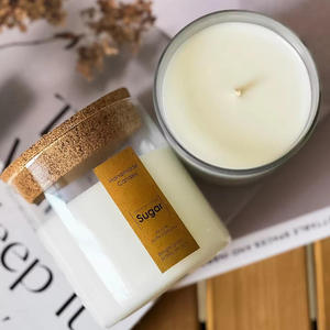 AIKUN Strong Fragrance Essential Oil Glass Candle Scented Candle Jar Candle For Aromatherapy Use Wholesale - Product Image 2