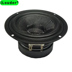 4.5 pollici 4 ohm 8 ohm 30 watt in fibra di vetro medio basso altoparlante per auto 4 pollici mid woofer altoparlanti per la casa