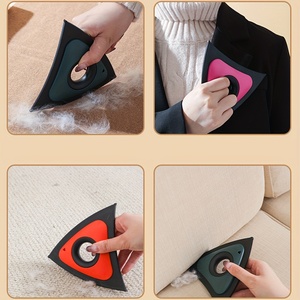 KingHon Pet Hair Remover Cat Fur Cleaning Device Carpet <b>Sofa</b> Car Detail Scraper <b>Dog</b> Lint Removal Silicone <b>Dog</b> Fur Removal Brush - Product Image 6