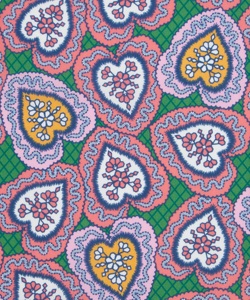 Muestra Gratuita de Tela de Algodón 100% Ecológica con Estampado Digital Personalizado de Encaje Estilo Años 80 para Vestidos de Mujer - Product Image 3