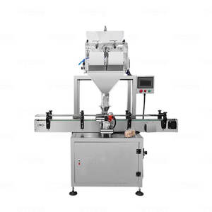 Machine d'emballage de remplissage de pesage linéaire automatique de haricots de maïs à double échelle de particules de grain - Product Image 5