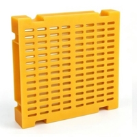 Grille en polyuréthane de grande taille avec une seule zone de panneau, surface 1,2 ㎡   Minimisation des coutures pour les grands tamis vibrants