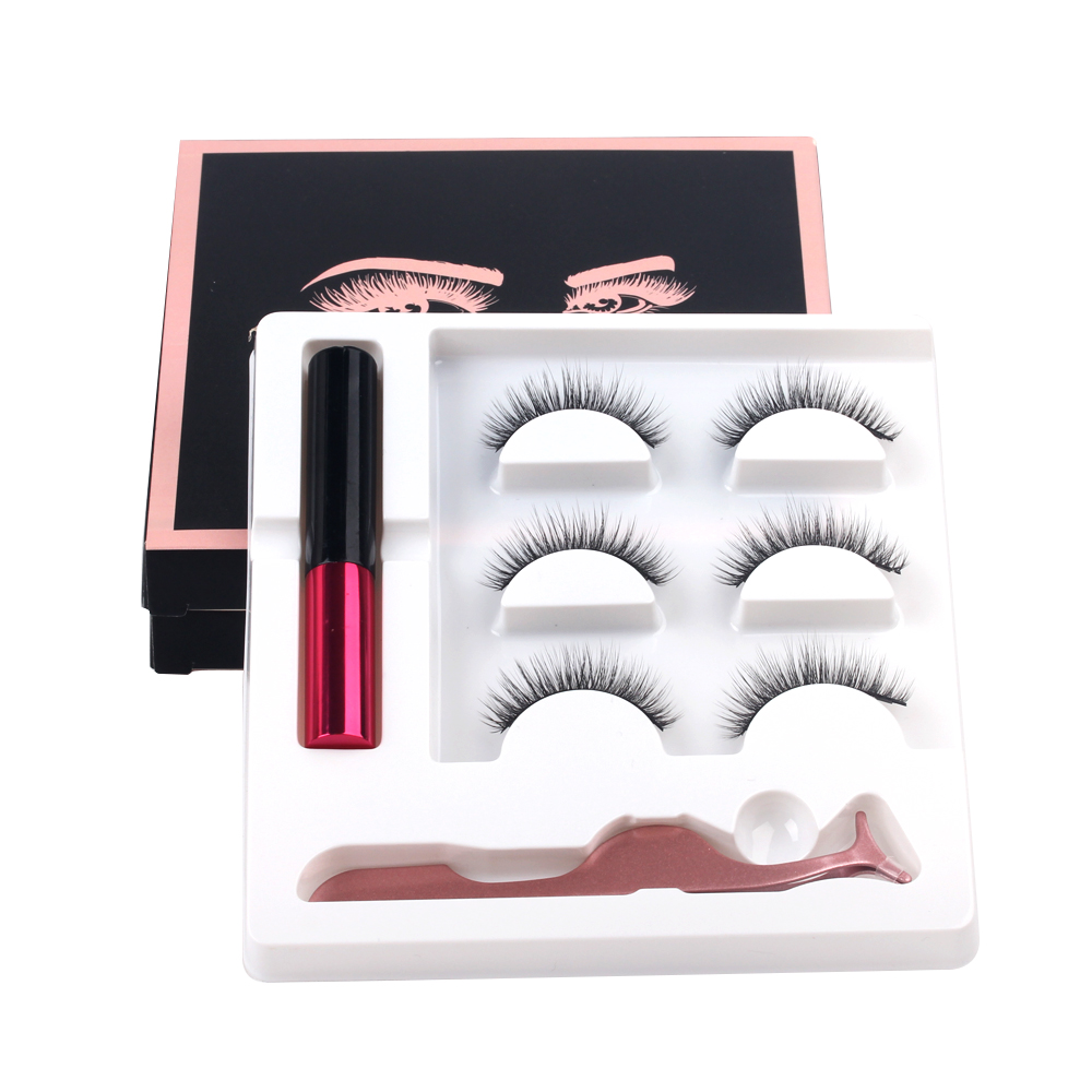 3d накладные норковые ресницы Магнитная подводка для глаз ресницы подводка для глаз