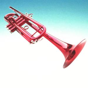 Trompeta de tubo de cobre, alta calidad, precio de fábrica, profesional, rojo, negro, azul, barato - Product Image 2