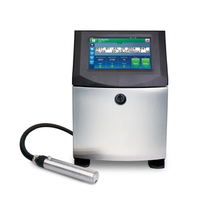 Imprimante à jet d'encre continu industrielle VJ1580 Plus CIJ, machine de codage de date de lot à grande vitesse pour câble, fil, ligne de production de bière - Product Image 1