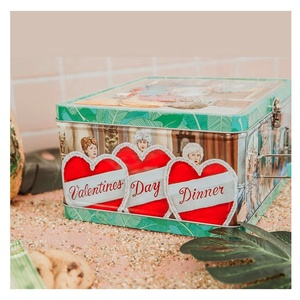 Biểu tượng tùy chỉnh in <span class=keywords><strong>Made</strong></span> sản xuất bán buôn <span class=keywords><strong>tin</strong></span> Hộp Ăn Trưa với xử lý cho trẻ em - Product Image 4