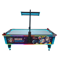Machine de jeu de hockey d'intérieur pour deux joueurs, machine d'arcade de hockey spatial à pièces