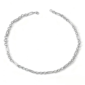 Nouveau Collier Chaîne Géométrique Design Simple Style Hip-Hop en Alliage pour Hommes, Vente Chaude 2026, Bijoux de Mode en Gros - Product Image 5