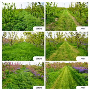 Tondeuse à gazon robotisée intelligente H900L homologuée CE EPA, pour tous terrains, avec chenilles en caoutchouc agricoles et télécommande - Product Image 6