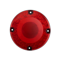 Feu arrière LED rond de 7 pouces, feu stop arrière LED 10-30V, clignotant arrière pour bus, voiture, camion, remorque, poids lourd, camping-car, grue