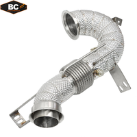 Tuyau de descente pour AMG GT43 GT50 GT53 E53 GLE53 CLS53 GLS53 S450 S500 M256 3.0T 2019+ – Tuyaux d'échappement haute performance avec isolation thermique
