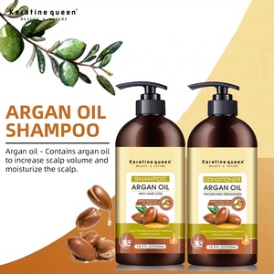 Customize Logo Professional Hair Care Set Sulfate Free Anti Dandruff Itching Collage TeaTree Argan Oil <b>Shampoo</b> and Conditioner - Product Image 2