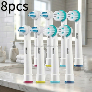 FDA Compliant <b>Round</b> Replacement Toothbrush Heads for Oral Bs Generic <b>Brush</b> Head Refills Wholesale OEM Customized Factory - Product Image 1