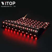Bande LED flexible adressable 200LEDs/M TM1924 RGB | Panneau de rétroéclairage souple bricolage à coupe unique pour éclairage personnalisé