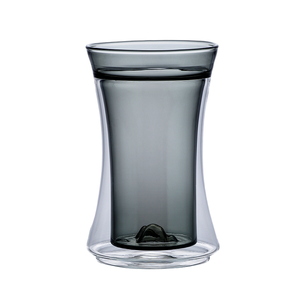 Gobelet en verre à double paroi avec design de <span class=keywords><strong>montagne</strong></span>, parfait pour le café, le thé, l'eau. - Product Image 2