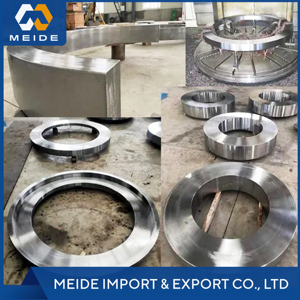 42crmo độ dẻo dai cao hợp kim rèn Vòng <span class=keywords><strong>scm440</strong></span> Tie Vòng Tua Bin Gió mang vòng dập tắt ủ điều trị - Product Image 3