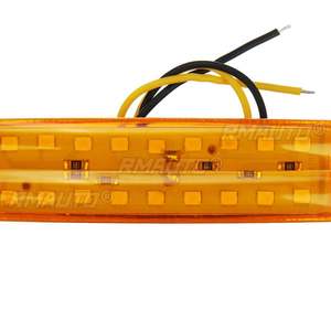 18 LED 24V Truck Trailer Side <b>Marker</b> Light Warning Light Indicators Signal Lamp Bus Lorry Caravans Camper Lorry - Product Image 4