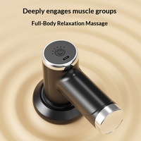Appareil de massage corporel électronique portable anti-cellulite infrarouge par pétrissage et poussée des graisses avec 5 têtes
