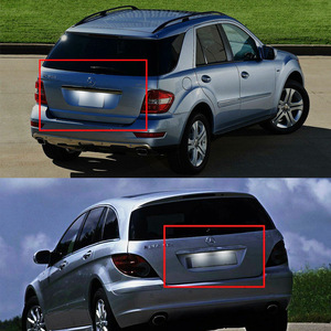Luces LED para Matrícula de Mercedes-Benz ML, A2518200066, Carcasa Transparente, Luz Blanca, Pieza de Repuesto - Product Image 1