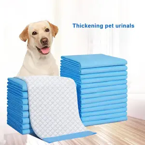 Cuscinetti assorbenti per cuccioli di addestramento per animali domestici a 6 strati assorbenti per l'urina del cane