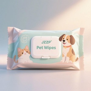 Toallitas húmedas higiénicas desechables para mascotas con diseño de logotipo gratuito, toallas de papel no tejidas suaves y ecológicas para limpieza de mascotas sin lavado - Product Image 3