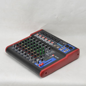 Mezclador de Audio de 8 Canales, Consola de <span class=keywords><strong>DJ</strong></span>, Controlador de Mezcla, Sistema de Sonido, Música, Audio Profesional - Product Image 1