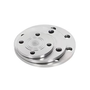 Brida de acero forjado de carbono y titanio de acero inoxidable personalizada, placa de brida ciega roscada de cuello de soldadura DN400 disponible - Product Image 1