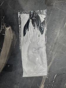 Black Gothic <b>Long</b> Finger <b>Gloves</b> with Fake Spikes for Four Seasons Costume Cosplay Halloween Party Performance Accessory - Product Image 3