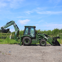 Chargeuse-pelleteuse compacte de style JCB, directement de l'usine, multifonctionnelle, pour travaux de construction, agriculture et aménagement paysager