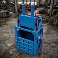 Presse à balles hydraulique verticale de 30 tonnes pour le recyclage des métaux, compacteur à double cylindre pour les déchets d'aluminium et d'acier